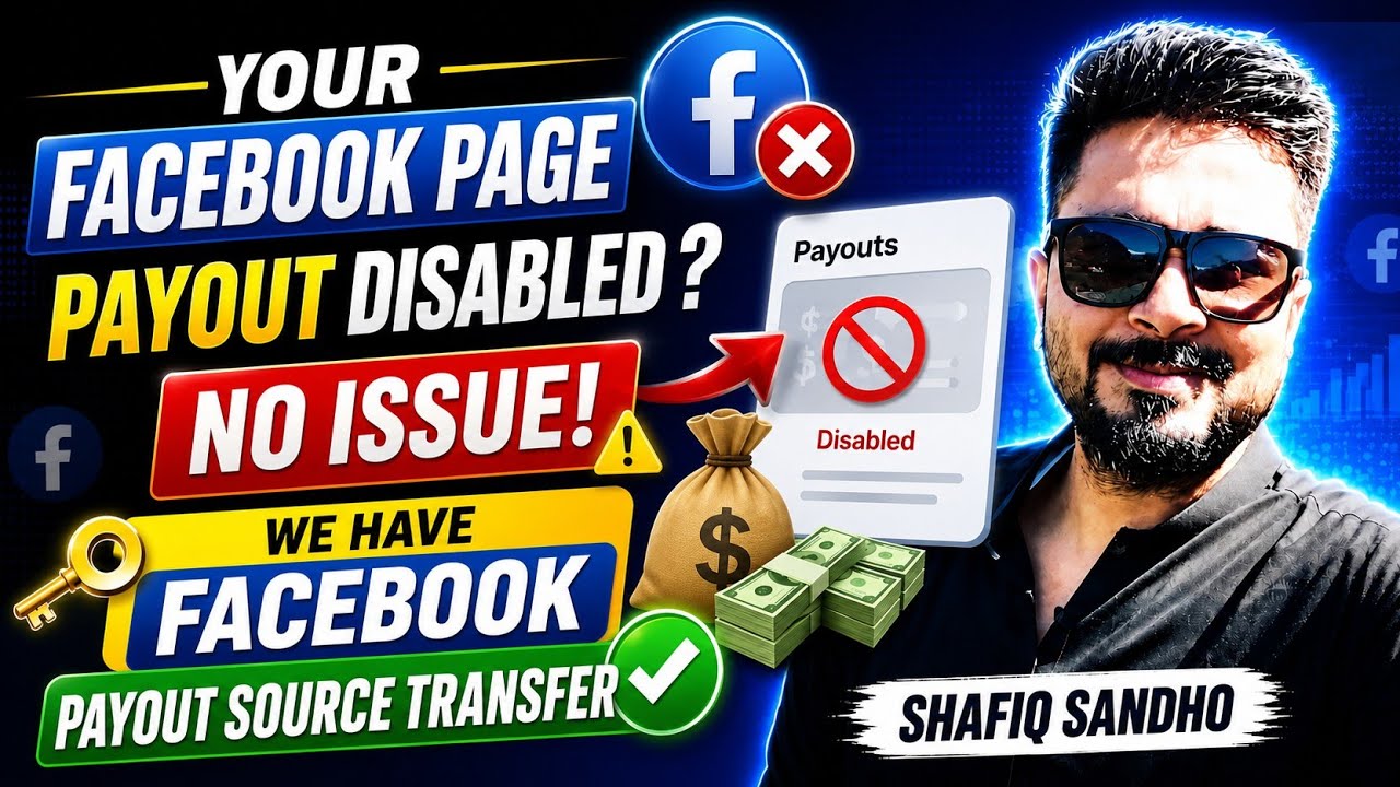 Facebook Page Payout Disabled? Fix It With Payout Source Transfer | Facebook Payout Solution