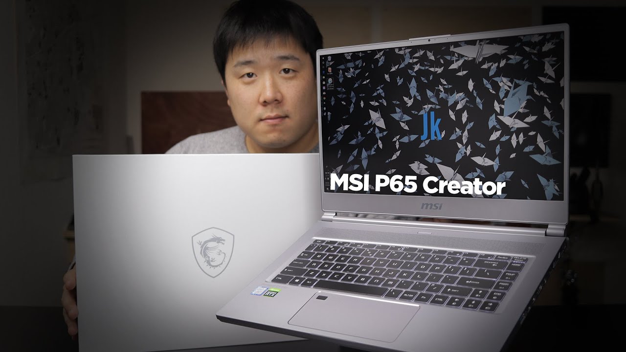 MSI P65 Creator (9th Gen i7, RTX 2060, 15.6