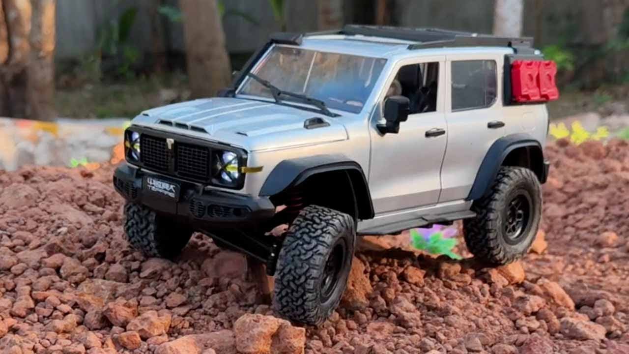 Unboxing RC Crawler New 1/ 12 MN Tank 300 - RC MN Tank 300 Remote Control