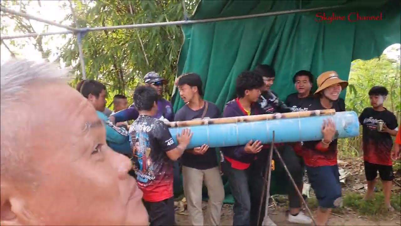บั้งไฟล้าน งานบุญบั้งไฟ 2568 บ้านปางมดแดง อ.เชียงคำ จ.พะเยา
