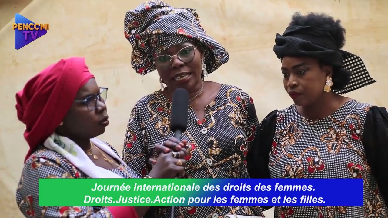 Journée Internationale des droits des femmes. Droits.Justice.Action pour les femmes et les filles.