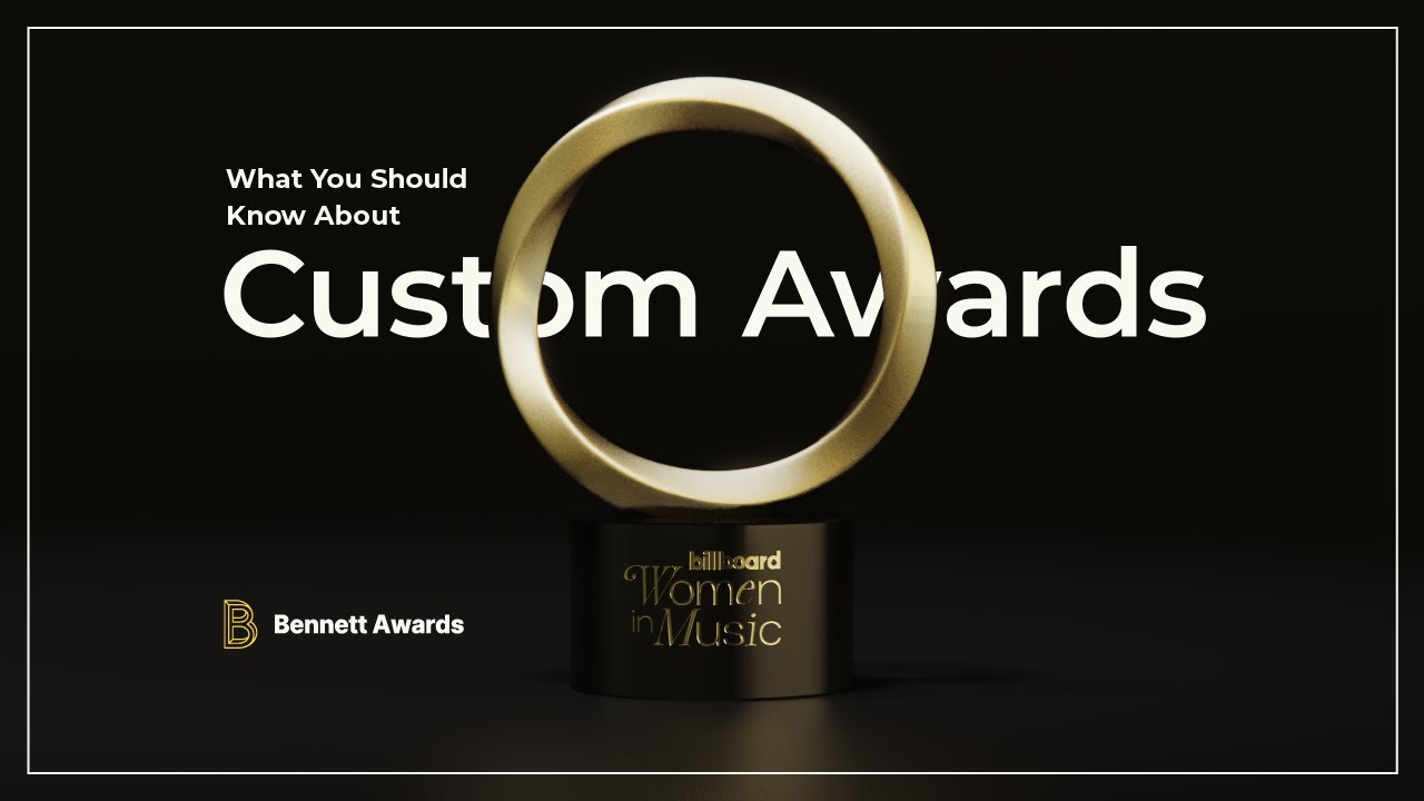 What You Should Know About Custom Awards
