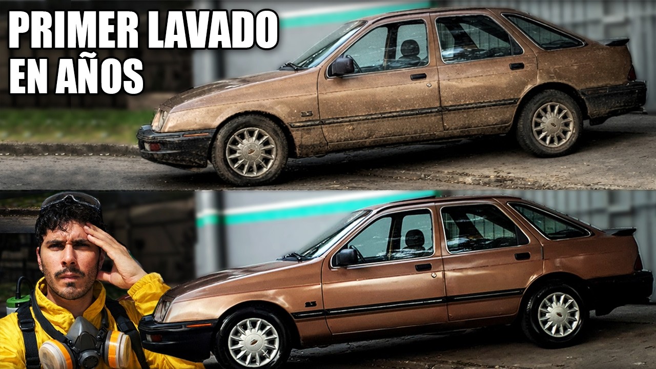 🇦🇷 REVIVIENDO UN FORD SIERRA Pt. 2: LAVADO DESPU&Eacute;S DE A&Ntilde;OS