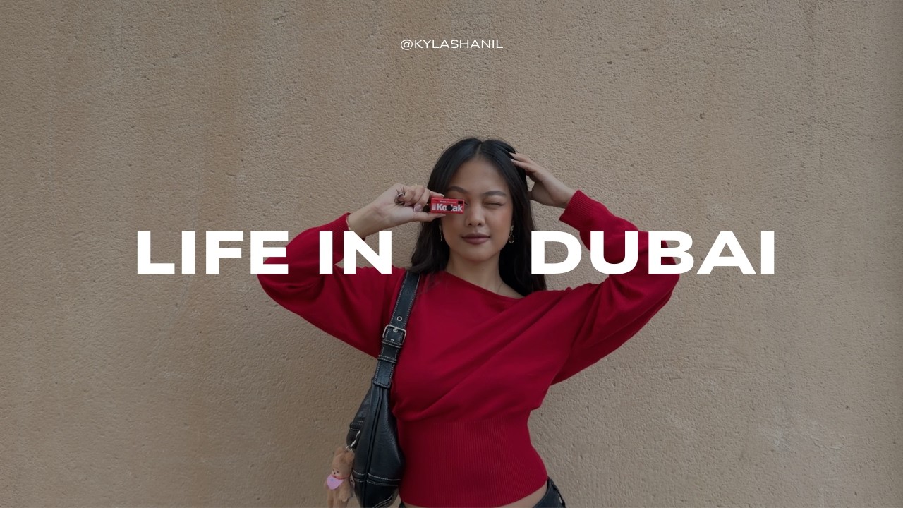 Living in Dubai | pilates, work in luxury fashion, dinners, grocery runs