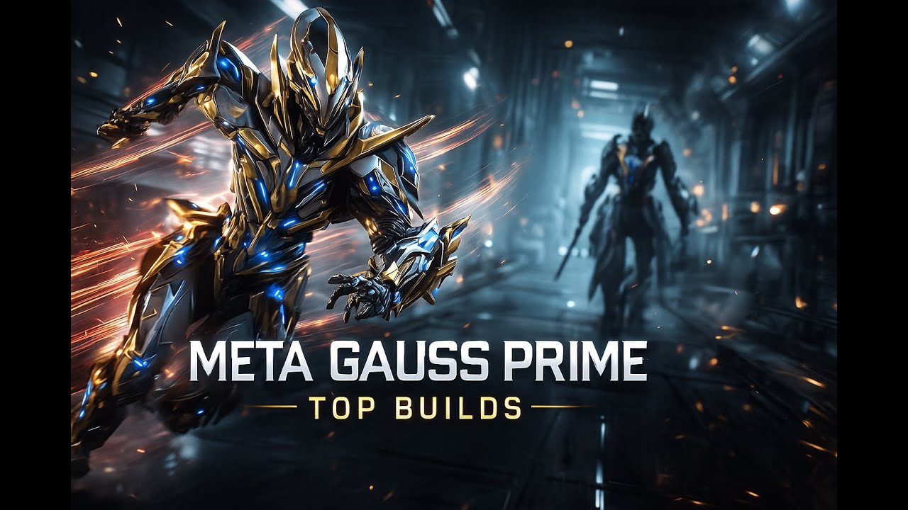 Warframe Vallis Undermind: 2 МЕТА сборки Гаусса Прайм + варианты в Warframe 2025!!!