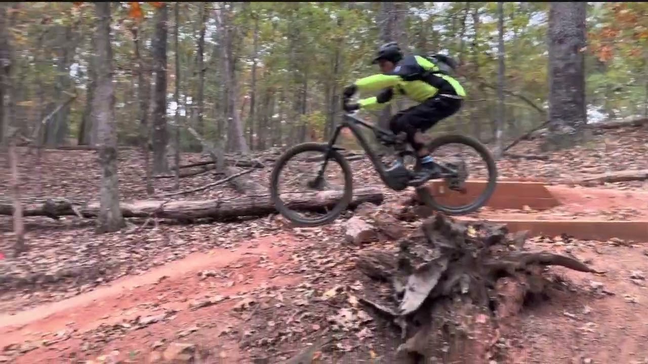 Van Michael Trail at Blankets Creek - Mountain Biking - Clockwise
