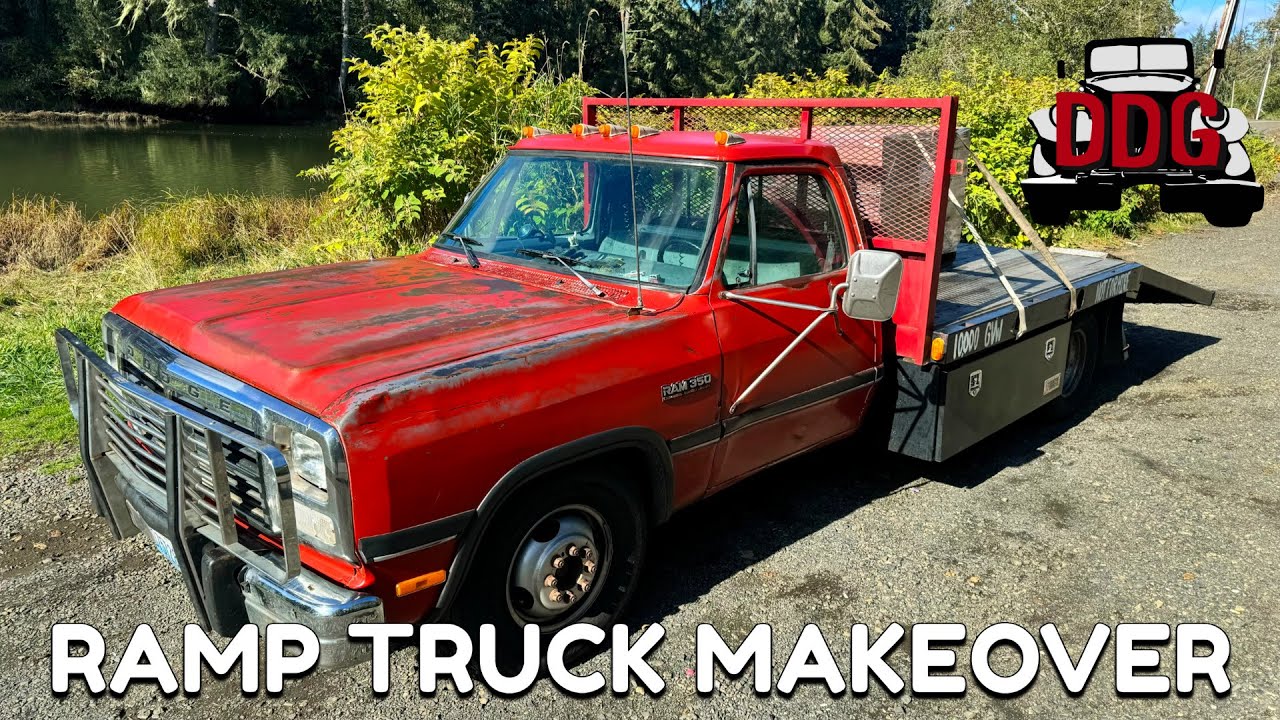 Unfinished Project - Fixes, Upgrades, And A Shiny Makeover For My 1992 Dodge D350 Cummins Ramp Truck