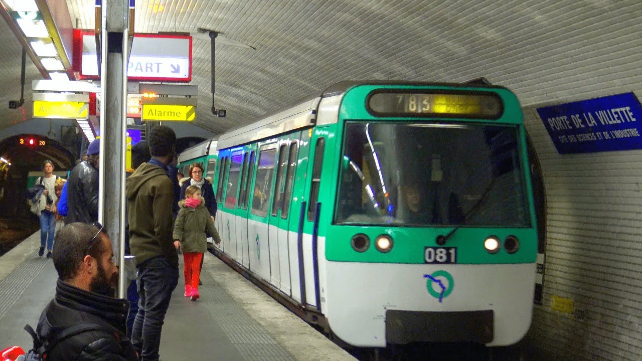 Métro 7 - Porte de la Villette (7ème tranche)