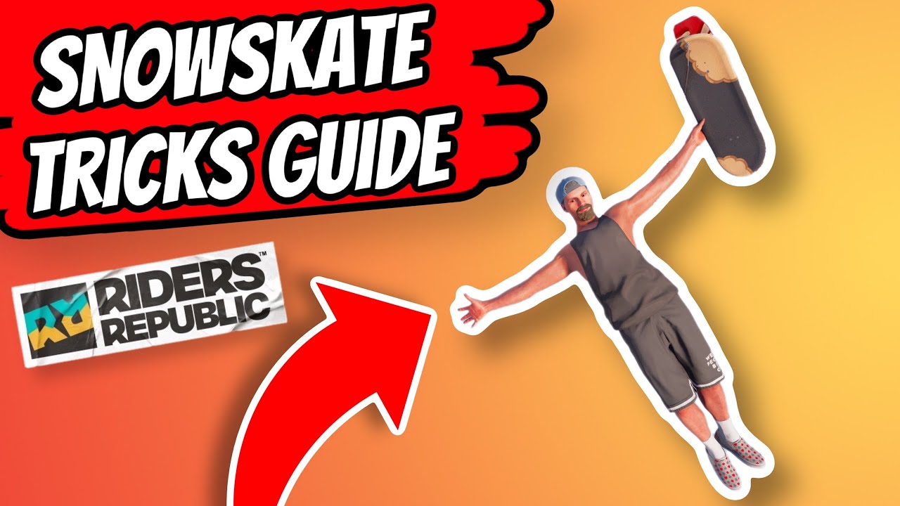 NEW SNOW SKATE Tricks Guide | Riders Republic