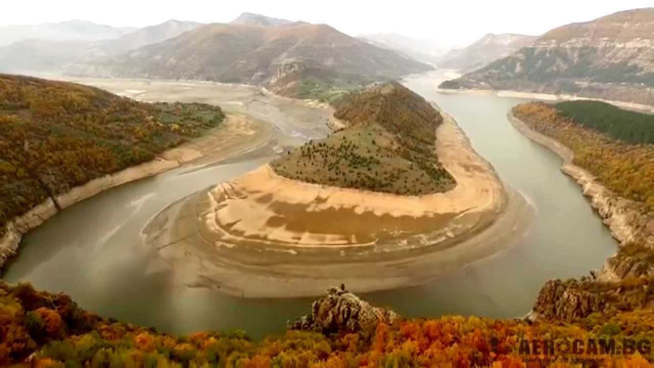 България през есента заснета с дрон DJI INSPIRE 1