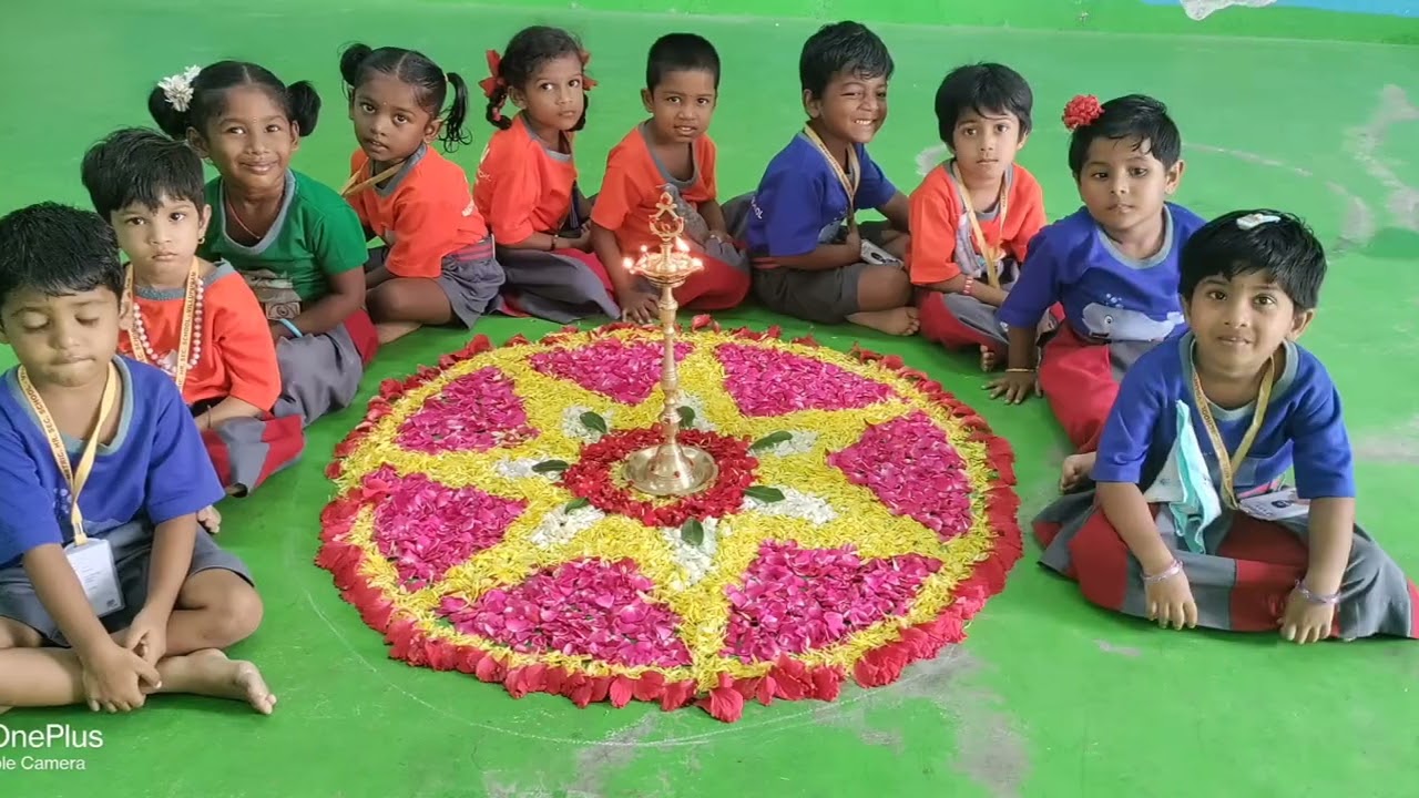 Onam Celebration at SPN Matric Hr Sec School, Villupuram. 