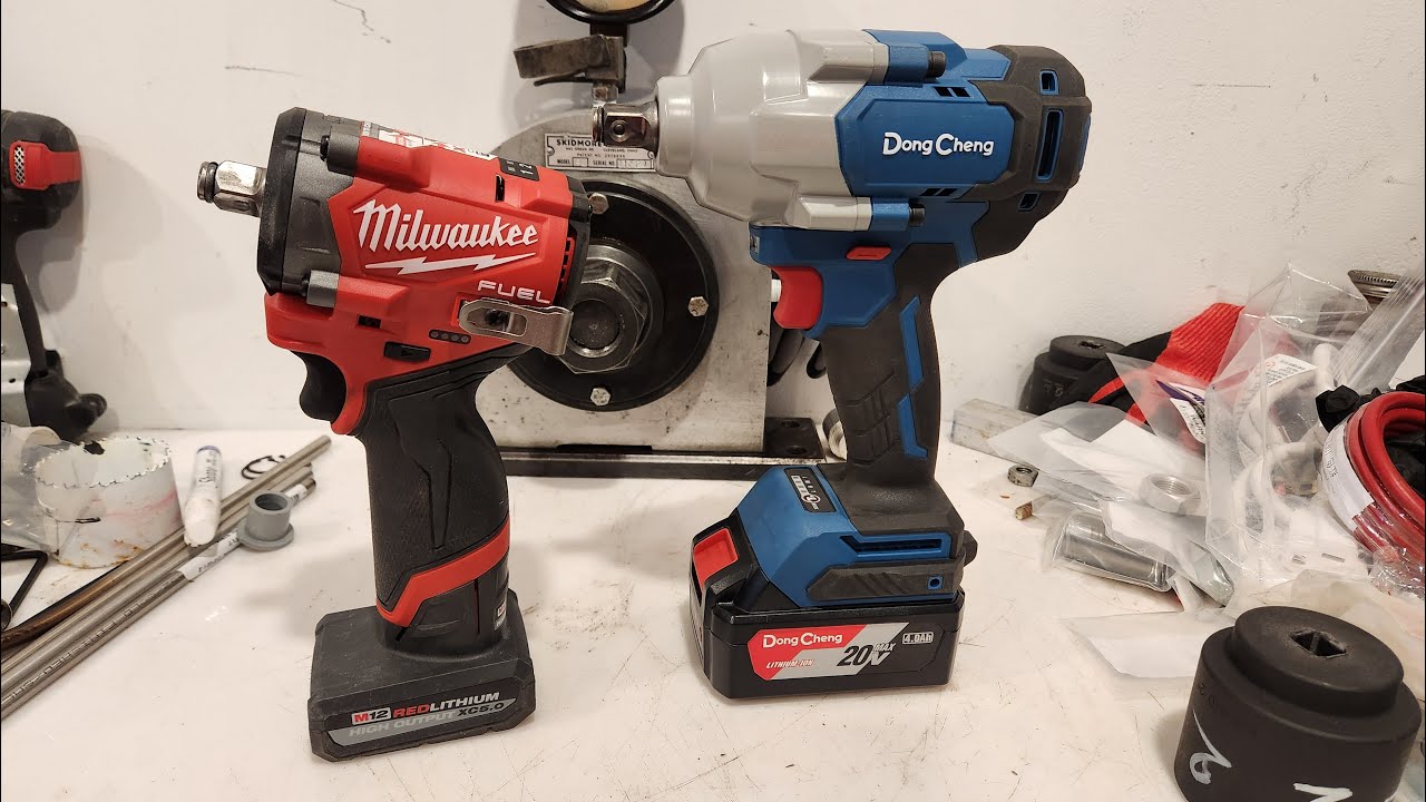 M12 Gen 2 Stubby vs Dong Cheng - 500 ft-lbs impact wrench battle
