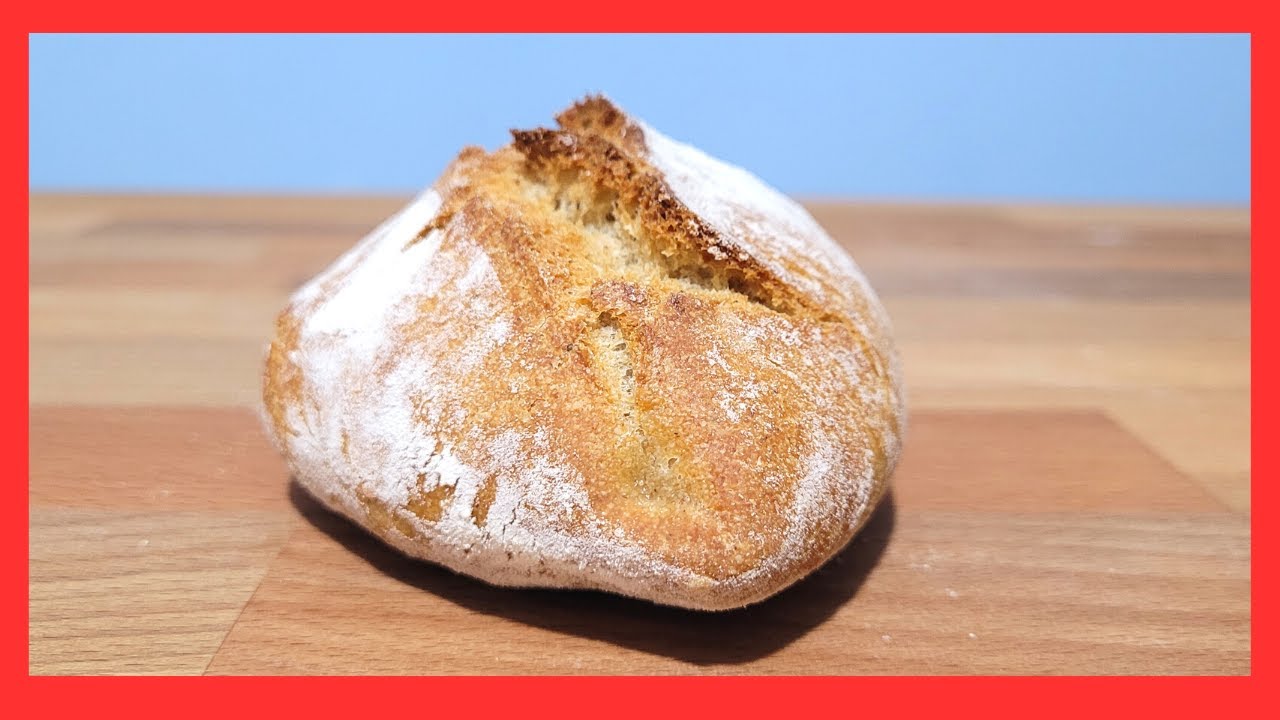 RECETA F&Aacute;CIL DE PANECILLOS con harina de espelta sin amasar | C&oacute;mo hacer pan en casa