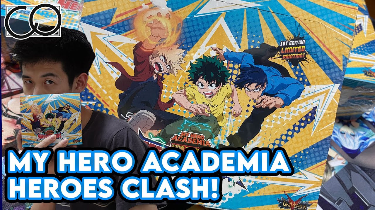 My Hero Academia (CCG): Heroes Clash Unboxing! (Universus)