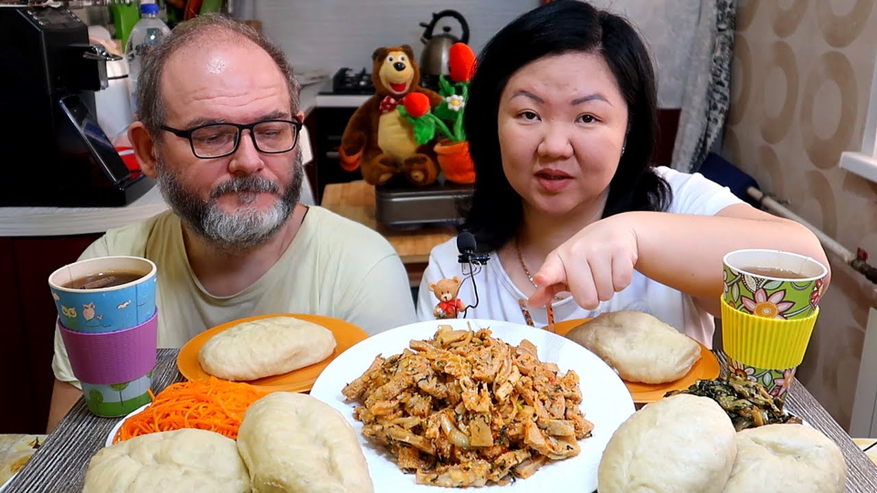 Мукбанг Хе из Требухи / Полный мукбанг. Как наша семья переносит перелеты и другие поездки?/ Mukbang