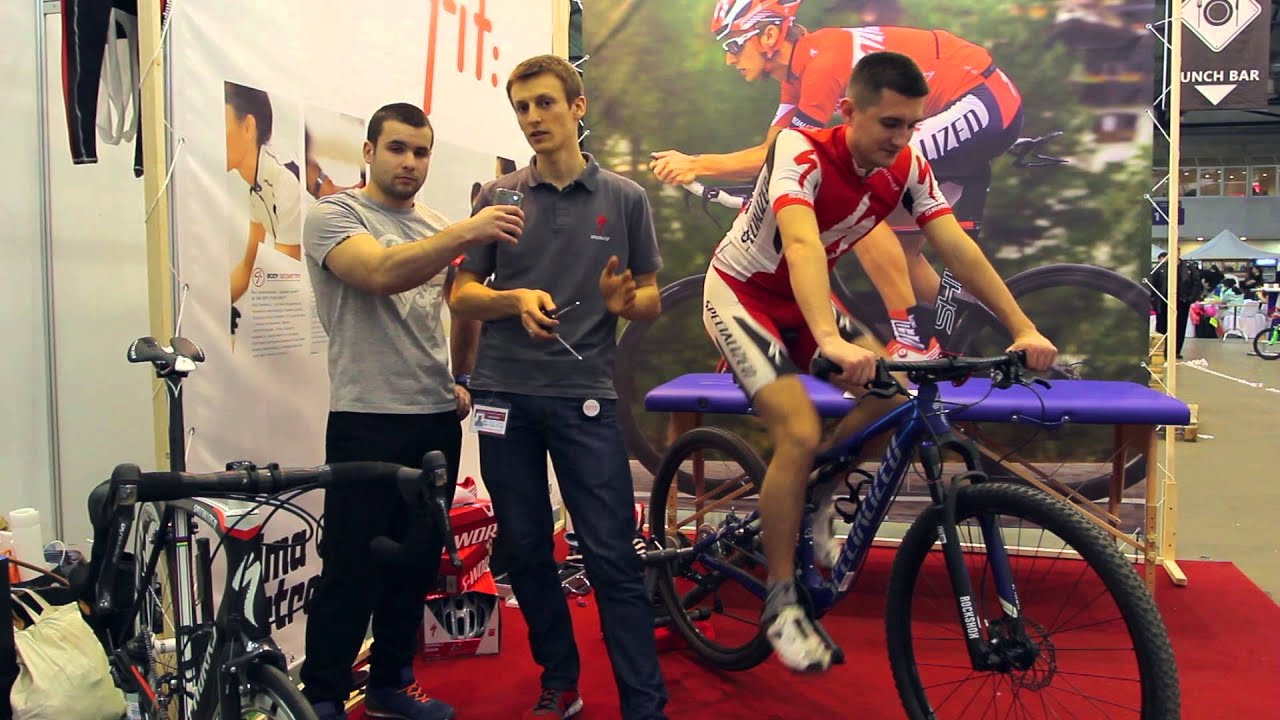 Настройка посадки Body Geometry Fit от Димы Петрова. Bike expo 2015.