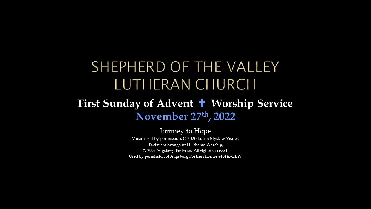 November 27 2022 Worship