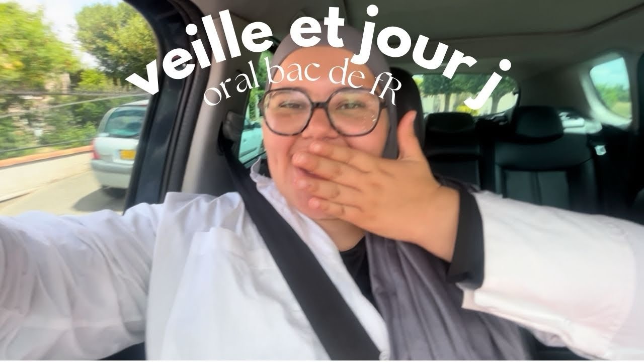 VLOG VEILLE ET JOUR J: bac de français part2 🌺🌺