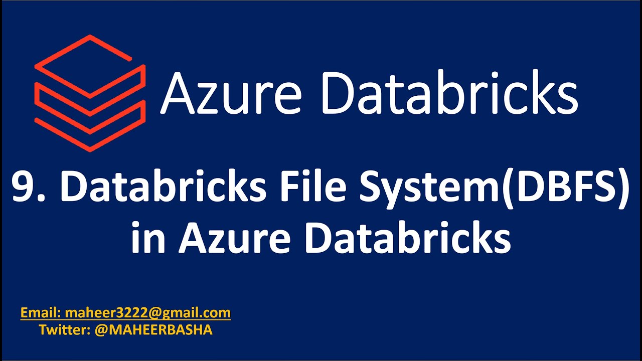 9. Обзор файловой системы Databricks (DBFS) в Azure Databricks