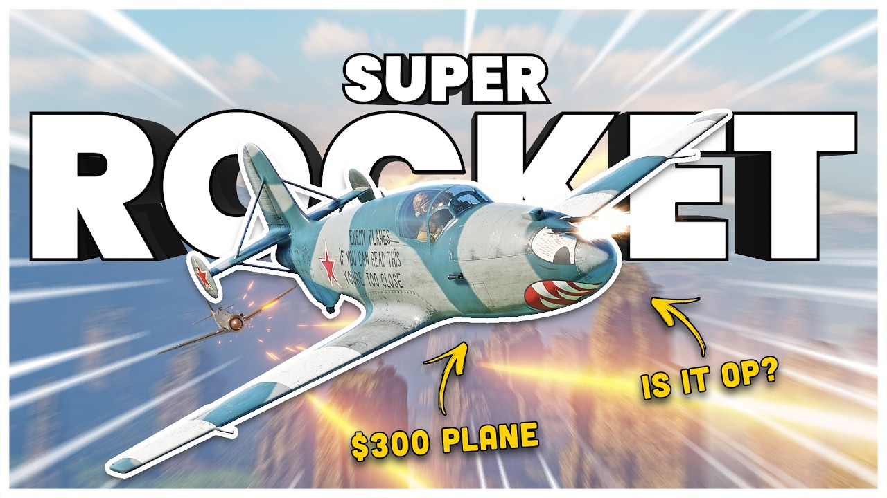 Играю за ROCKET Menace за 300 долларов в War Thunder (BI)