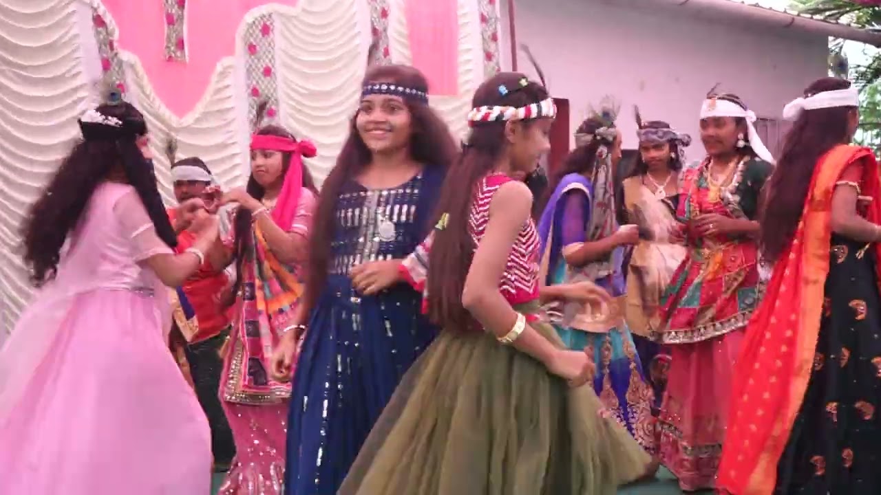 Dwarkina Nath Maro Raja Ranchhod Performace  By Girls Ambach Primary School