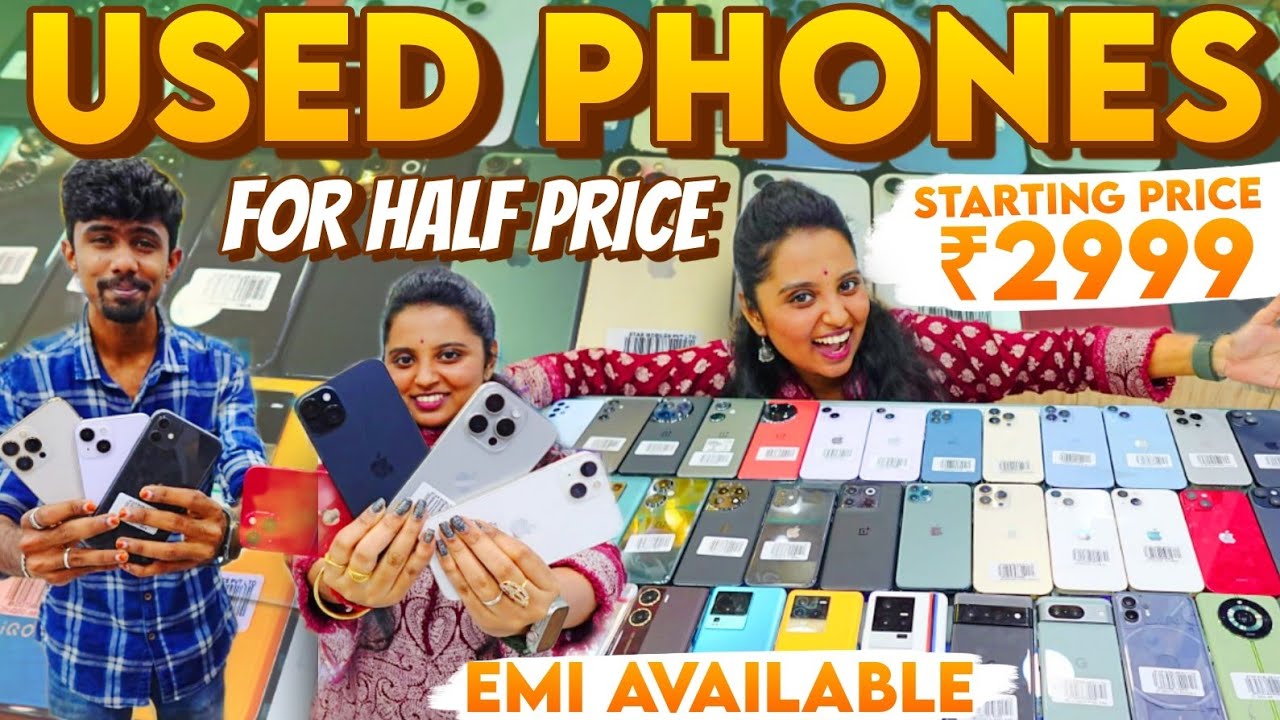 iPhones at Half Price | EMI Available🔥 | Starts from ₹2999 |📍Star Mobile - Free Temper,Case&Speaker