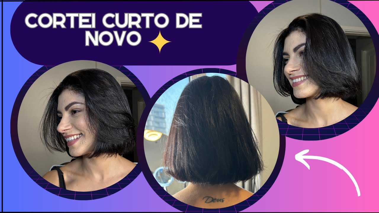 Como corto meu cabelo curto sozinha | Soraya Rodrigues