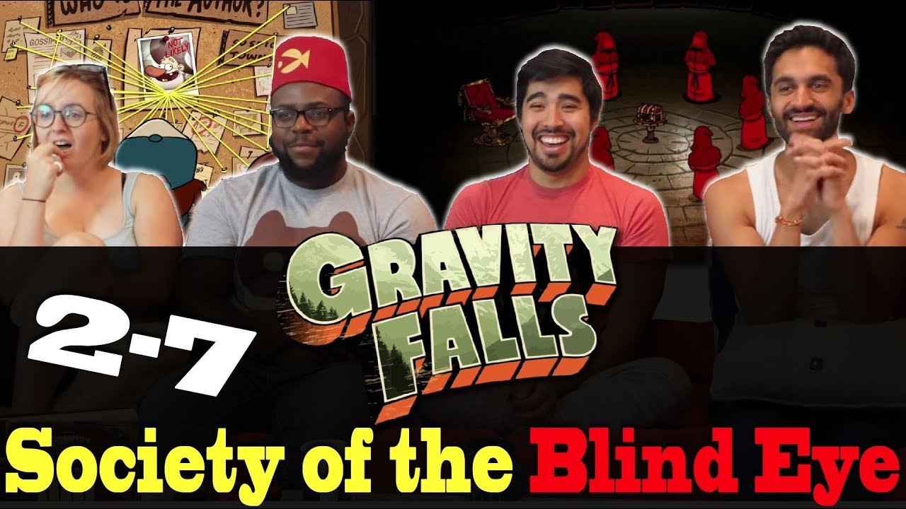 Gravity Falls - 2x7 Society of the Blind Eye - Group Reaction