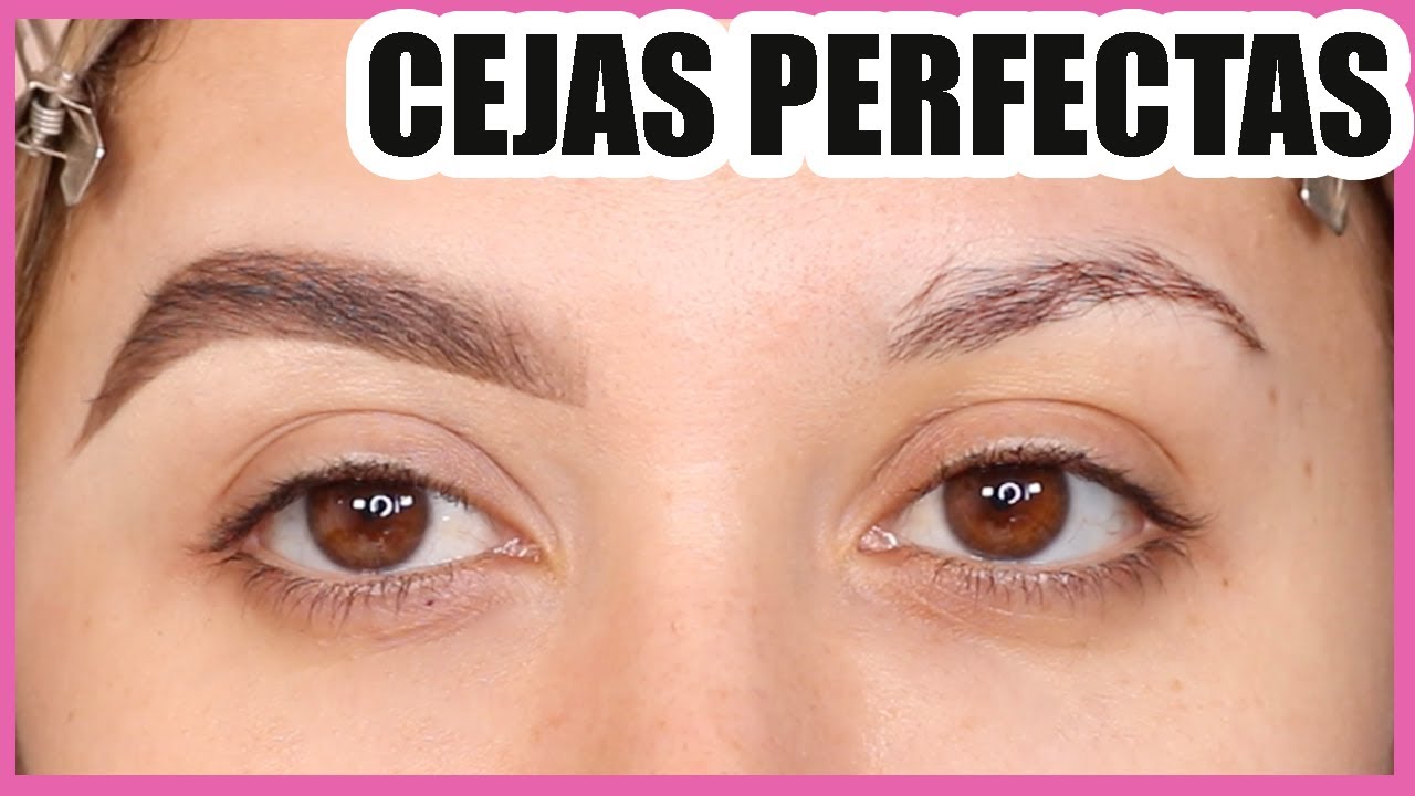 COMO MAQUILLAR CEJAS INEXISTENTES Y TRIUNFAR | Vicky Alvarez