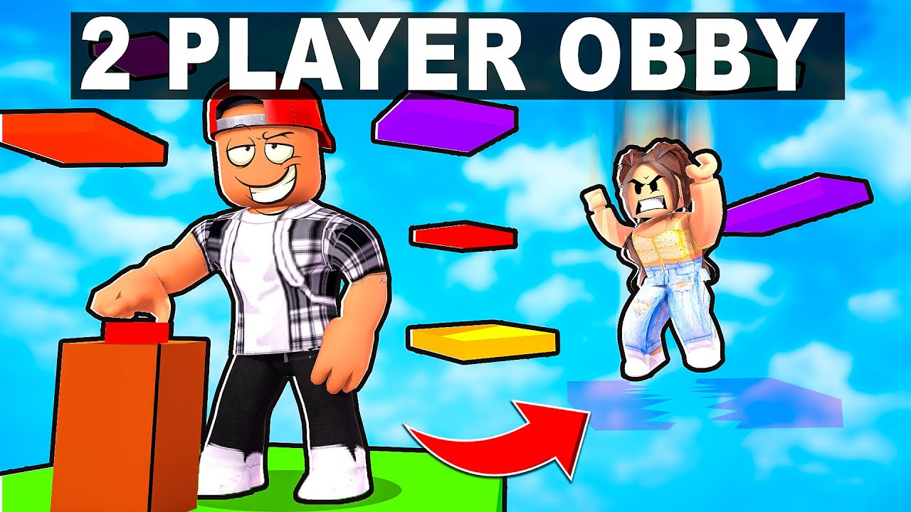 МОЯ ДЕВУШКА ЧУТЬ НЕ РАССТАЛАСЬ СО МНОЙ ИЗ-ЗА ЭТОГО... (ОББИ ДЛЯ 2 ИГРОКОВ ROBLOX)