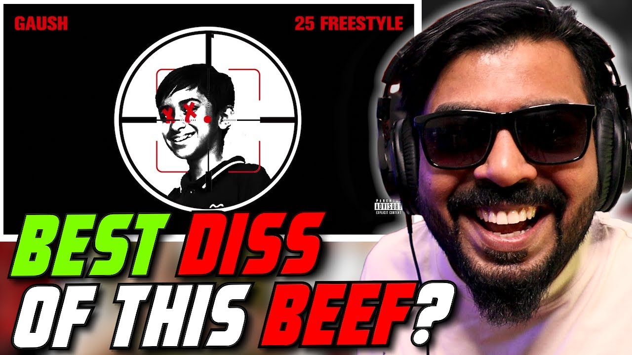 GAUSH - 25 FREESTYLE REACTION | GAUSH VS UDAY | AFAIK