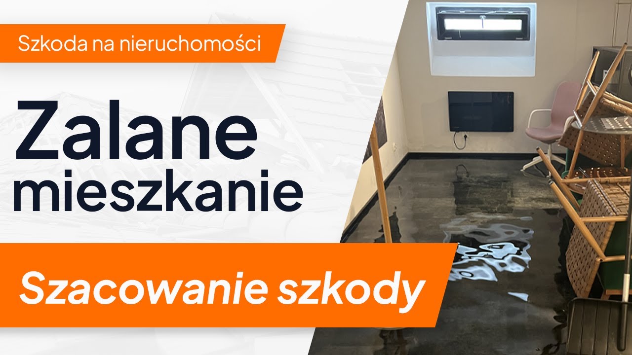 Zalanie mieszkania, a wycena szkód – na co uważać, by otrzymać odpowiednią kwotę odszkodowania