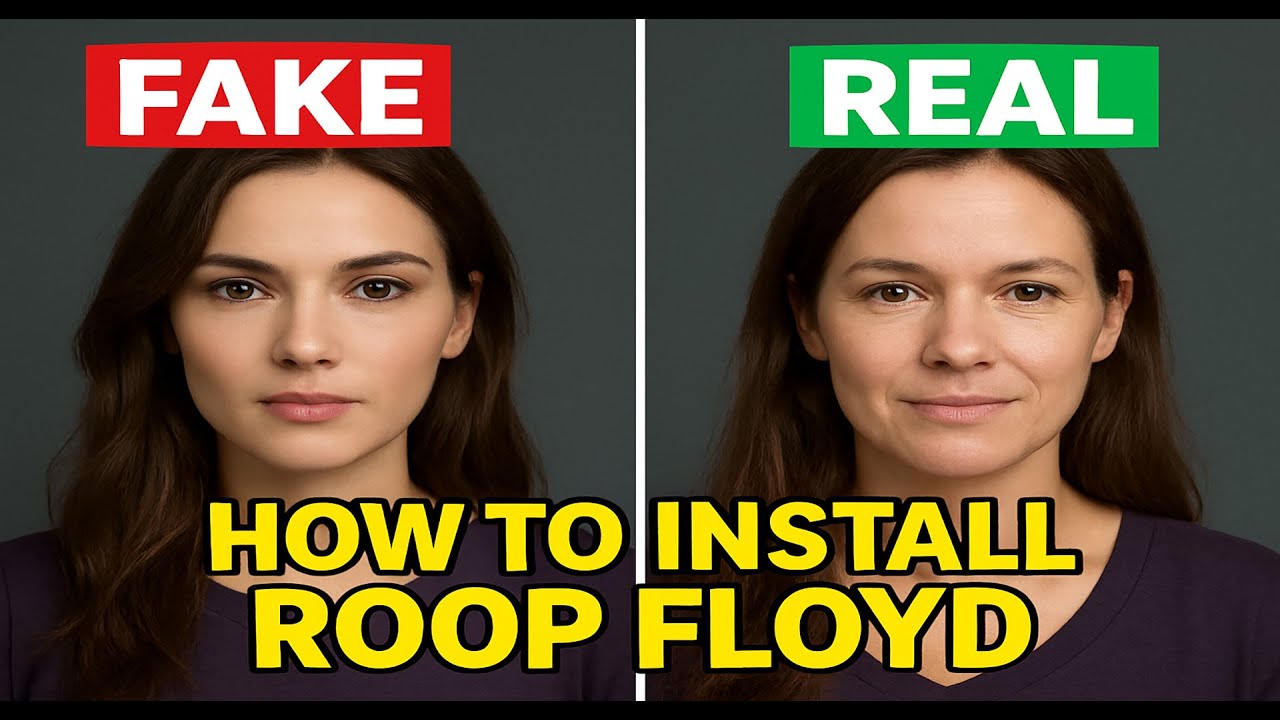 (Лучшая в мире замена лиц) Чтобы установить Roop Floyd (Roop Unleashed), вам нужно выполнить след...
