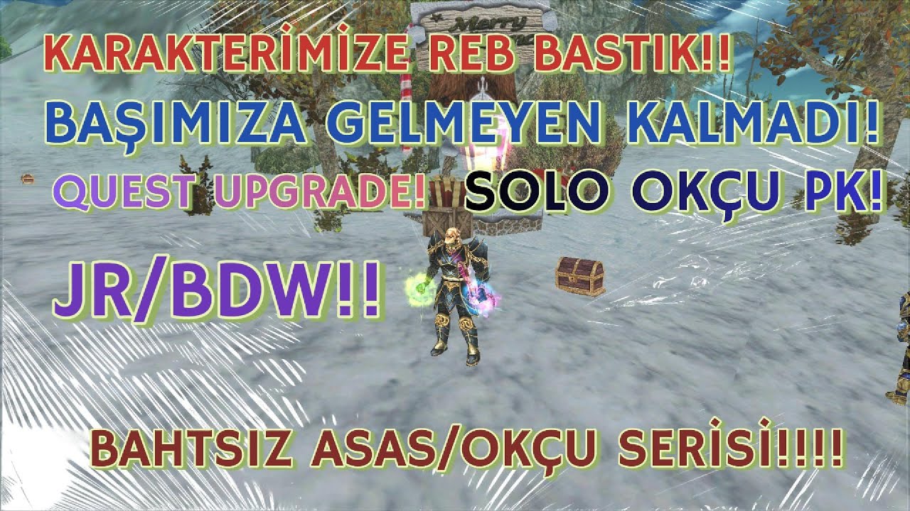 SONUNDA REB BASTIK! 💥 QUEST UPGRADE+SOLO OKÇU PK! | BDW/JR | BAHTSIZ ASAS/OKÇU AGARTHA KNİGHT ONLİNE