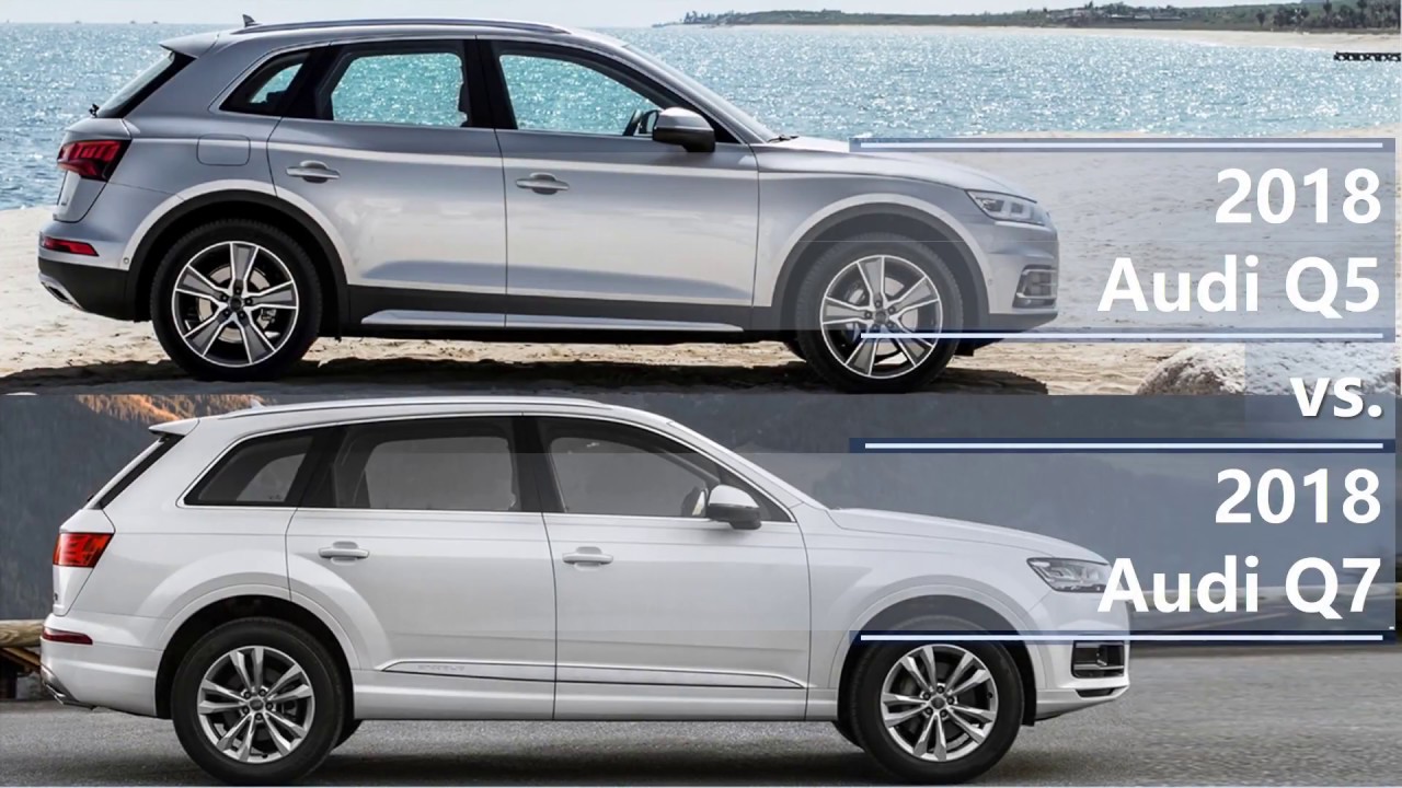 2018 Audi Q5 vs 2018 Audi Q7 (technical comparison)