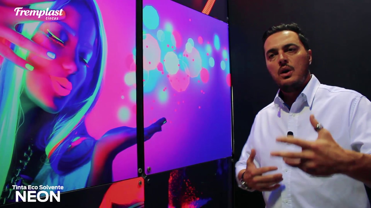 Tinta Eco Solvente Neon - Fremplast