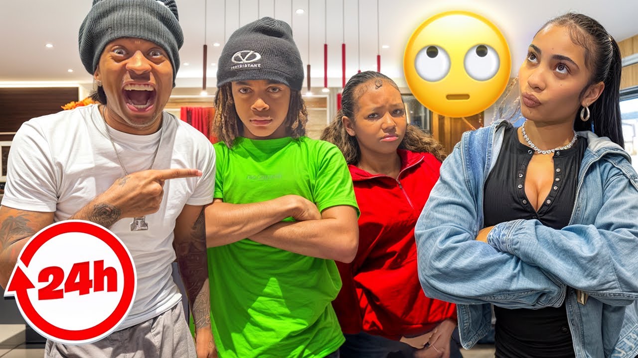 Being Mean To My Little BROTHER & MEYAH For 24 Hours💔 *IT WENT TOO FAR*