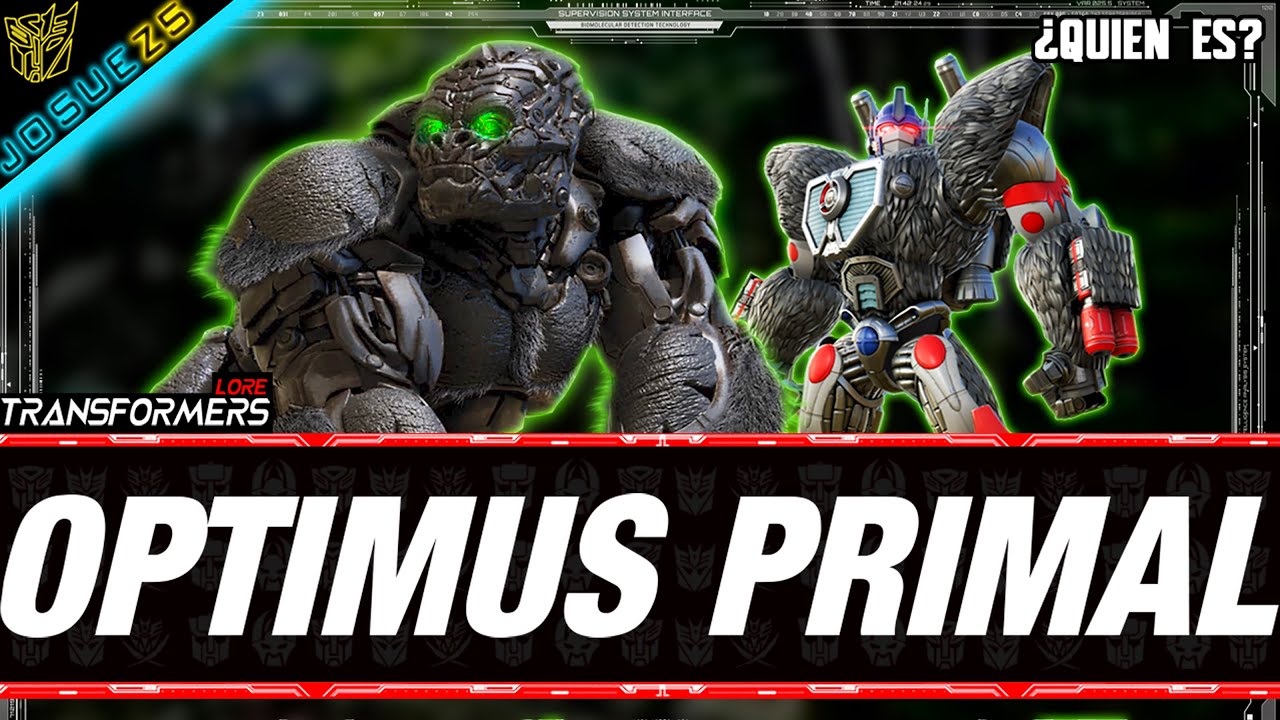 Optimus Primal ¿Quién es? - Transformers Lore