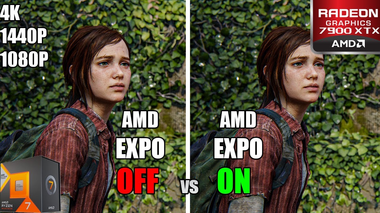 AMD Expo On vs Off | Test in 20 Games | 4K-1440P-1080P