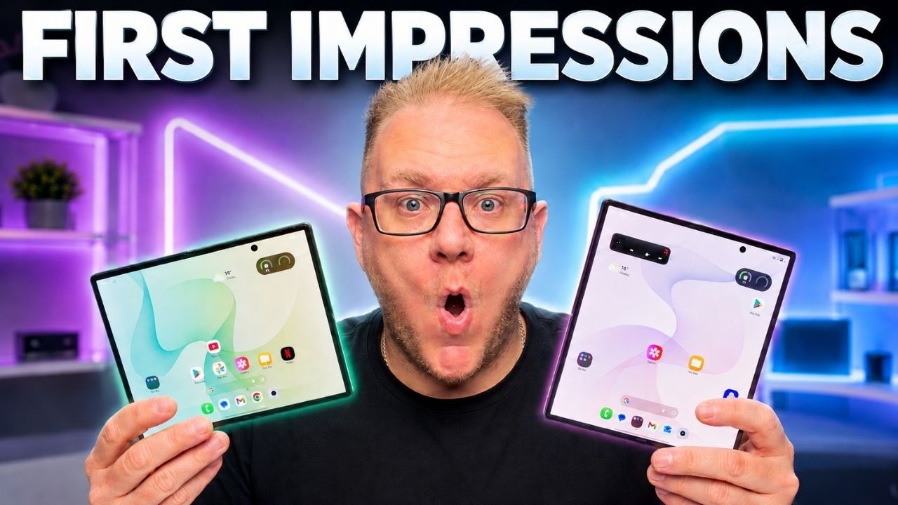 ПЕРВЫЙ ВЗГЛЯД на Samsung Z Fold 8! Распаковка и первые впечатления!