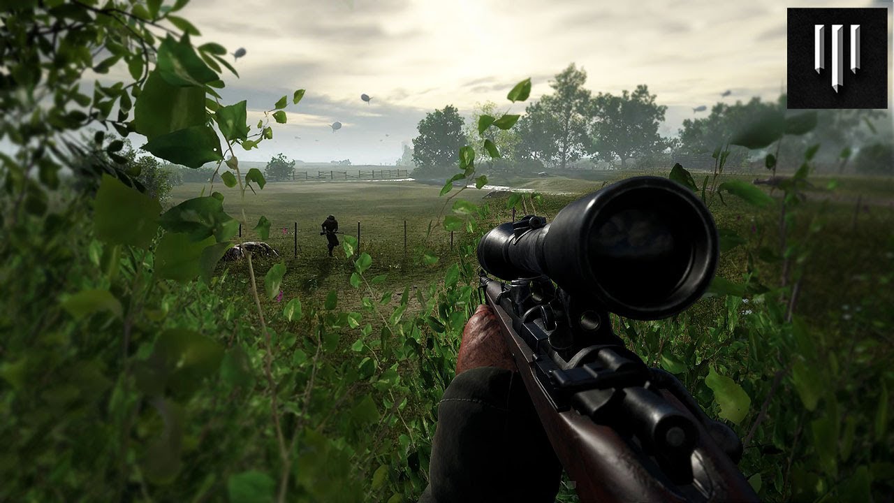 Hell Let Loose - A full game behind enemy lines as a recon unit disrupting movement (long video)