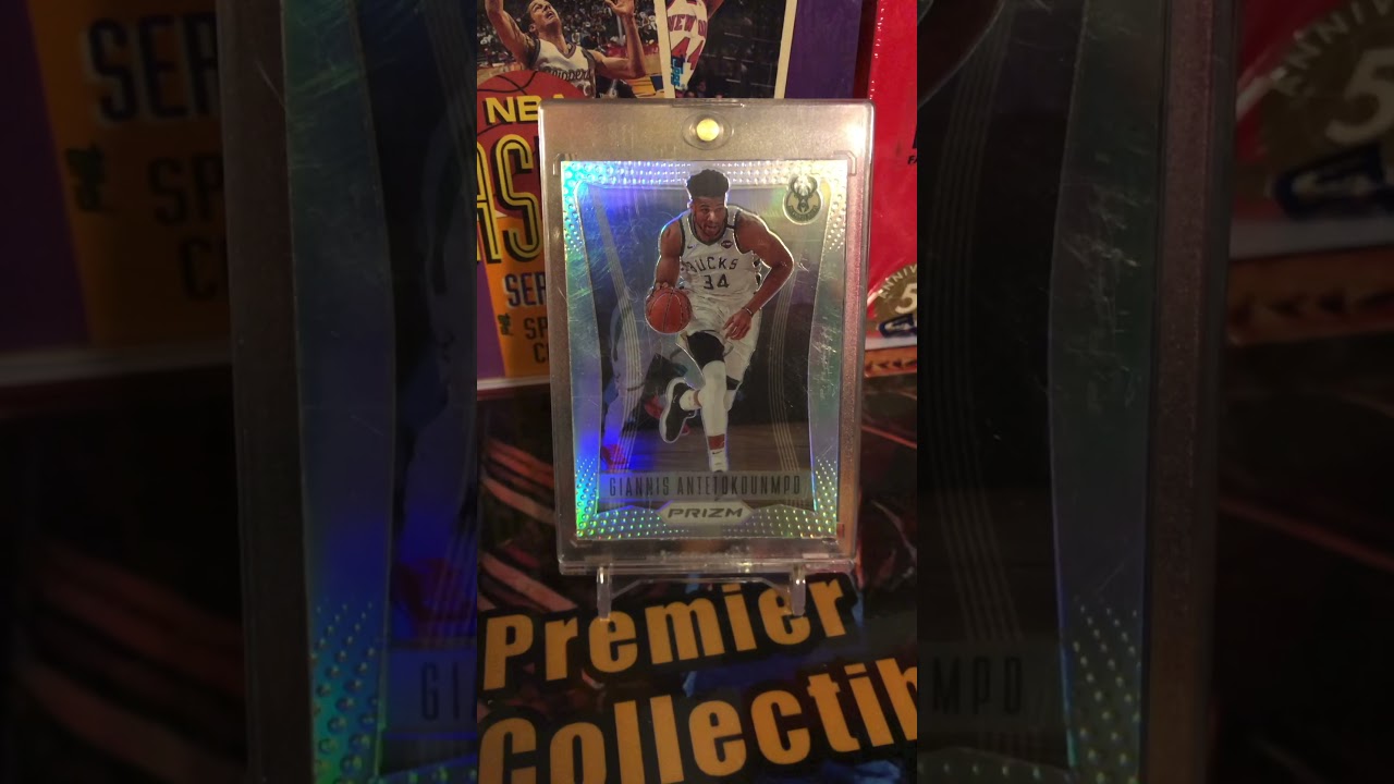 2020-21 Prizm Flashback / Tribute Giannis Antetokoumnpo Refractor Card - 
