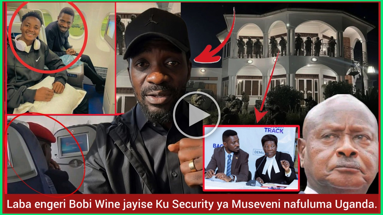 Agatalinda! Bitiisa! Laba Bobi Wine kyakoze Security ya Museveni nafuluma Uganda! Abantu basanyuse!
