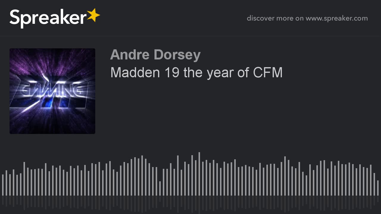 Madden 19 the year of CFM