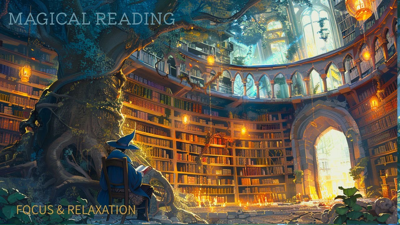 Medieval Fantasy Music &ndash; Enchanted Library | Cello & Recorder for Study, Reading, and Relaxation