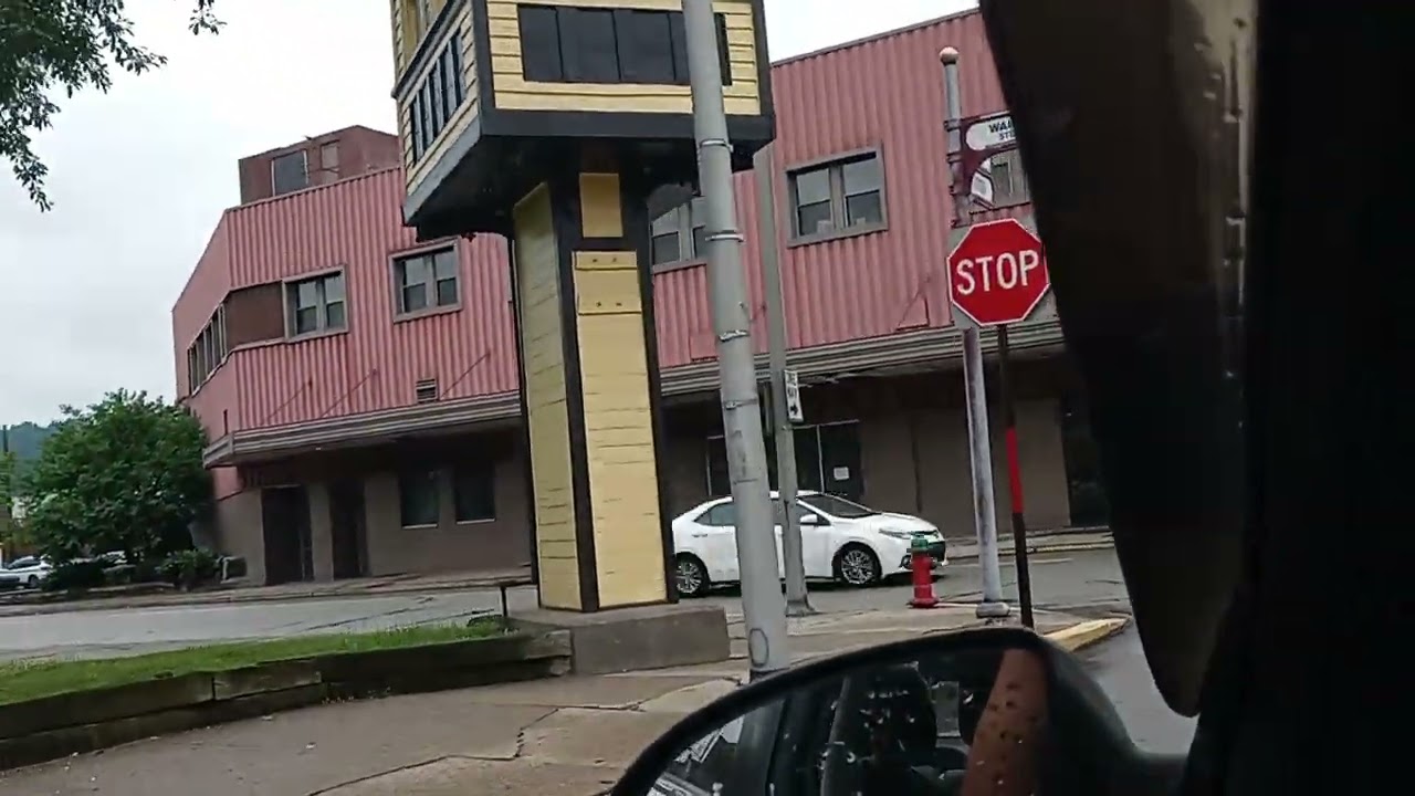 Downtown Mckeesport Cristy Park, and whats left of Cristy Park works