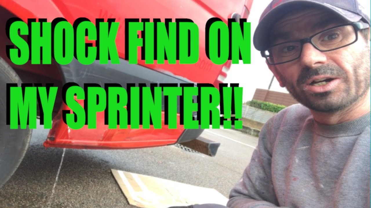 Shock find on my Sprinter!! uk van life - Sprinter conversion