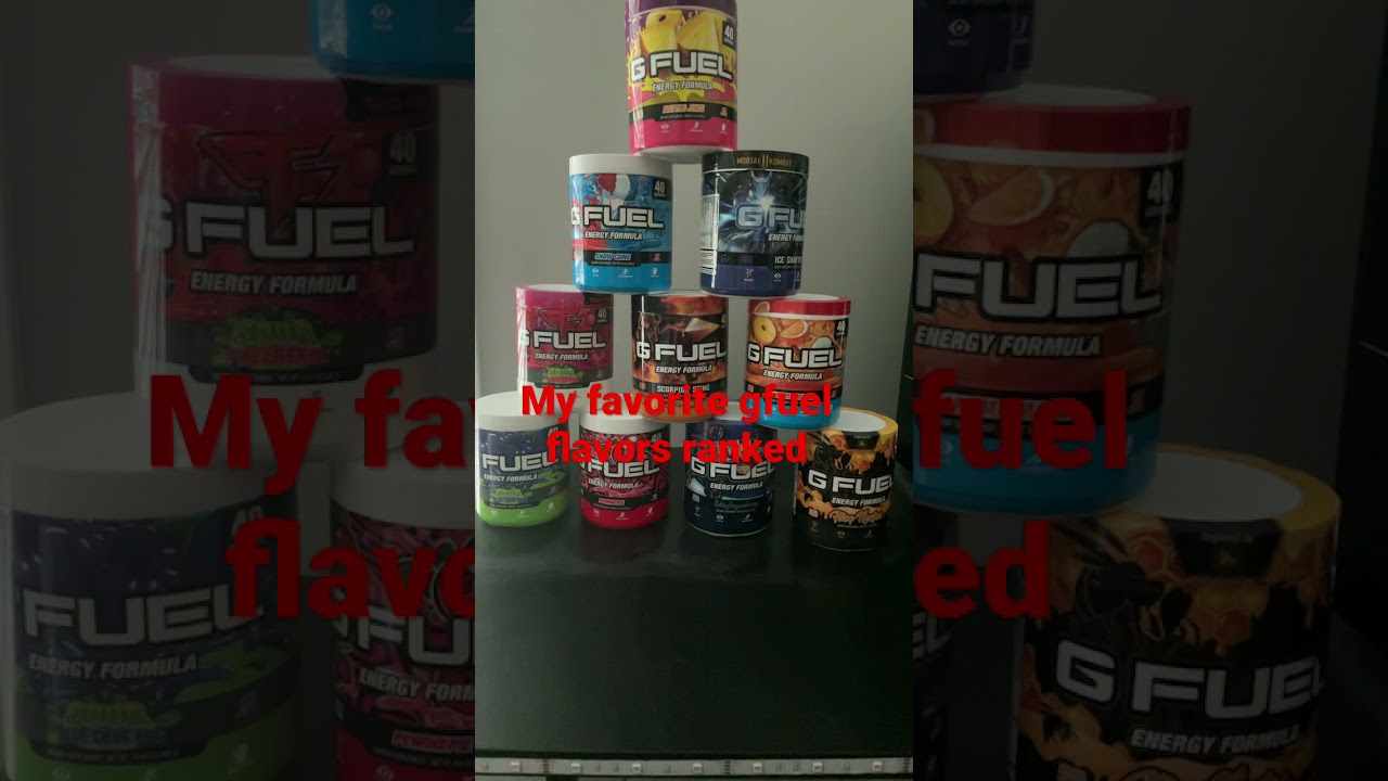 Top 3 gfuel flavors!