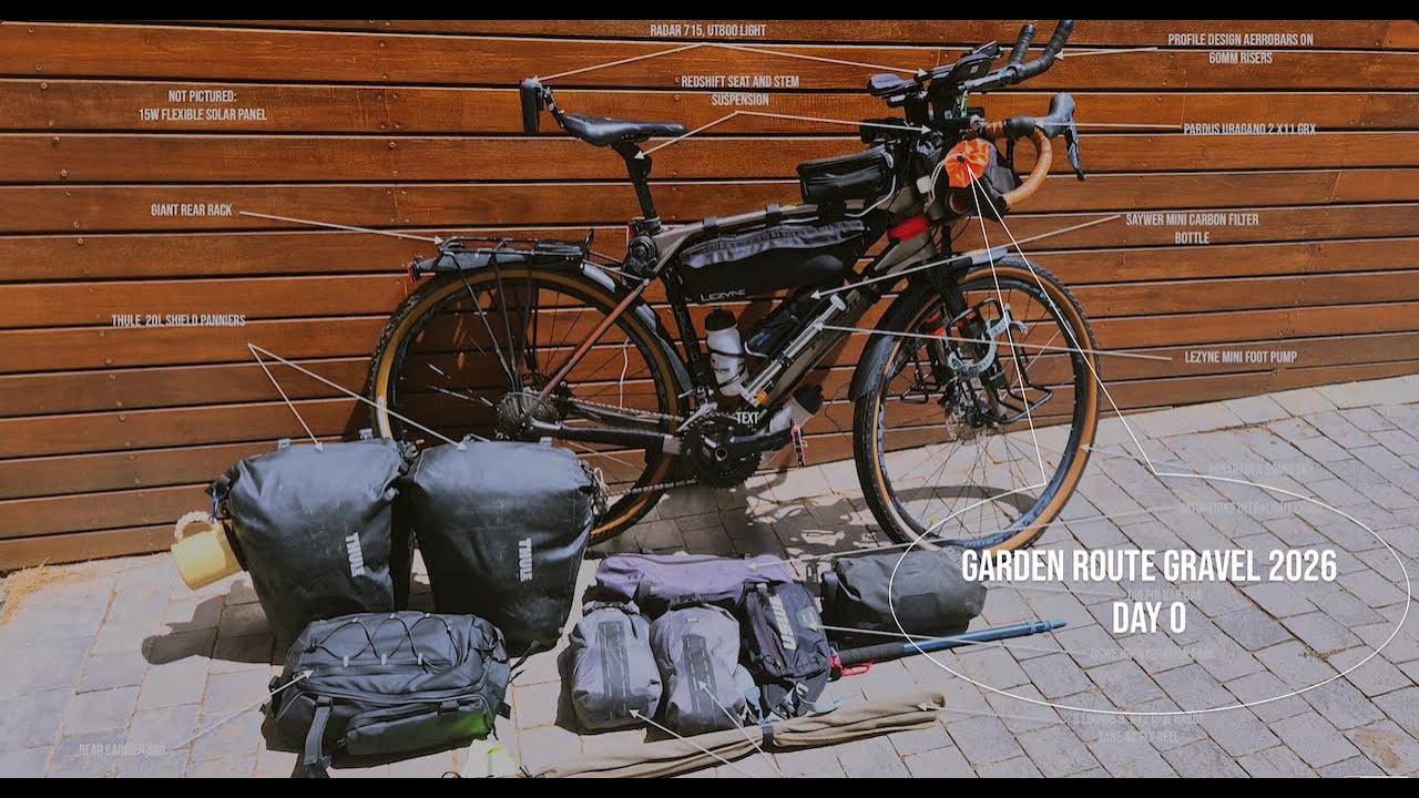 Garden Route Gravel 2026 - Day 0 Getting there