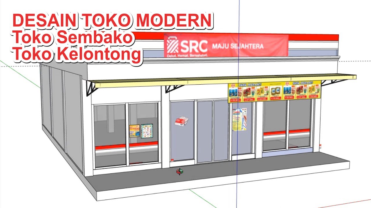 DESAIN TOKO MODERN